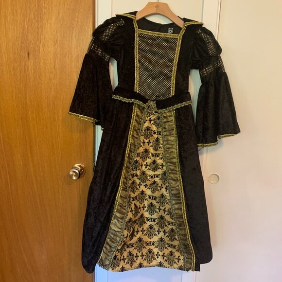 Halloween little queen / medieval costume - Picture 1 of 16